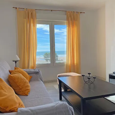 Santa Barbara B Beach Front With Terrace, Sea View In And Garage In Conil Conil De La Frontera Exterior photo